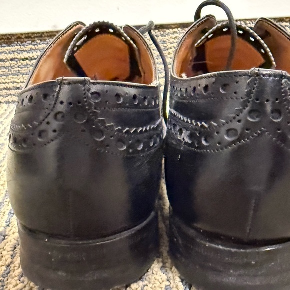 Church's Black Leather Brogue Oxfords - Picture 3 of 6